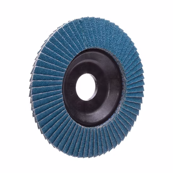 Folha abrasiva de 115 mm Aluminia Zironia Blue Flap Disc custo econômico com melhor qualidade