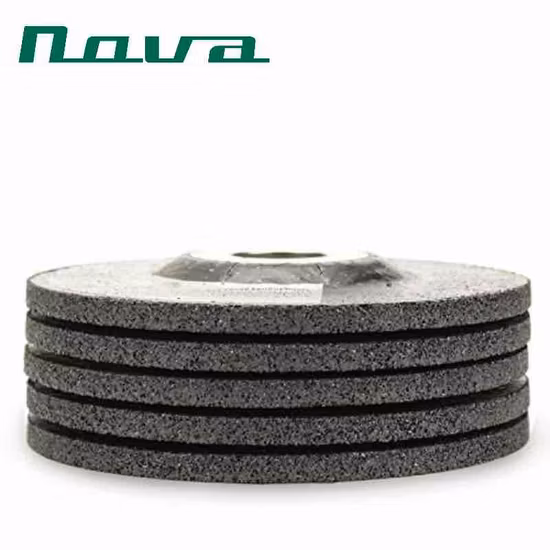 Roda de disco de moagem de polimento abrasivo para rebarbadora angular