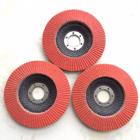 Disco de lixa abrasivo cerâmico azul de 4 polegadas 100mm para polir