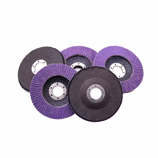 Disco de aba de cerâmica roxa importado de 5