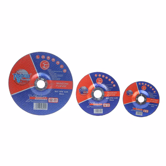 180x3x22mm 7 Polegada oem disco de polimento abrasivo cortado ferramentas de corte e rebolo t42 disco de corte feito na china ferramentas